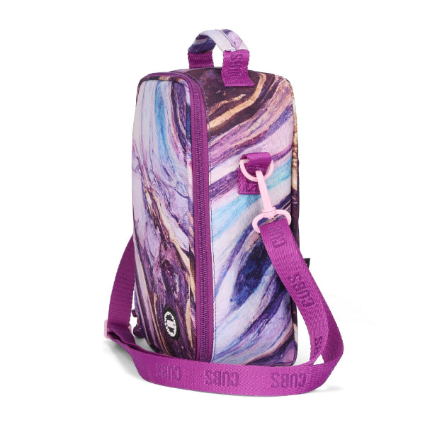 Cubs Purple Swirl Lunch Bag