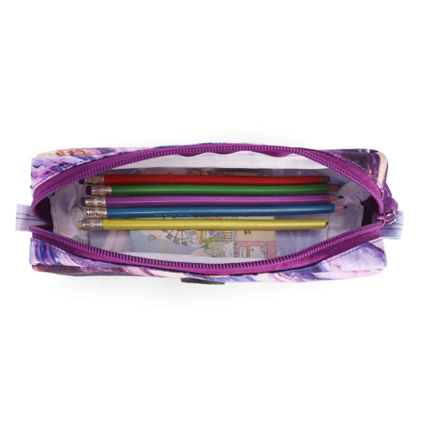 Cubs Purple Swirl Pencil Case