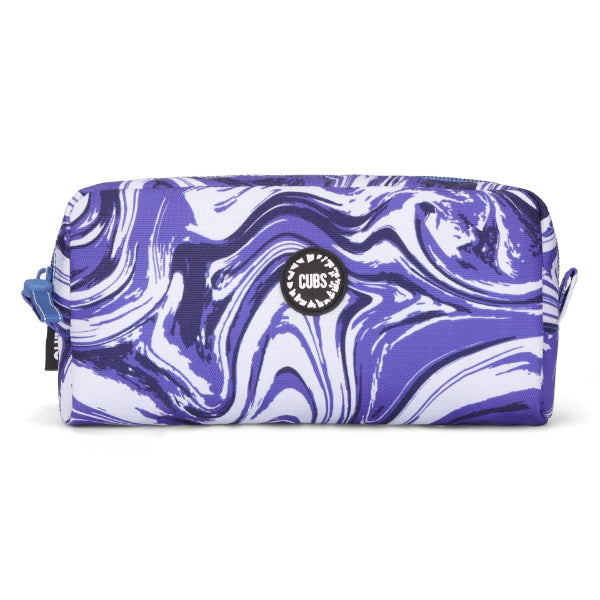 Cubs Ocean Swirl Pencil Case