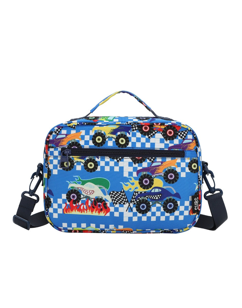 Cubs Monster Truck In Flames Lunch Bag