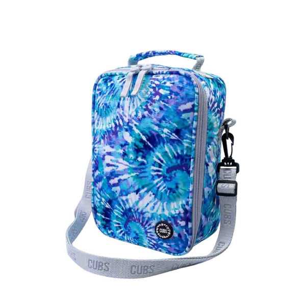 Cubs Lilac & Tiffany Blue Tie Dye Lunch Bag