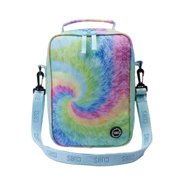 Cubs Pastel Rainbow Swirl Lunch Bag