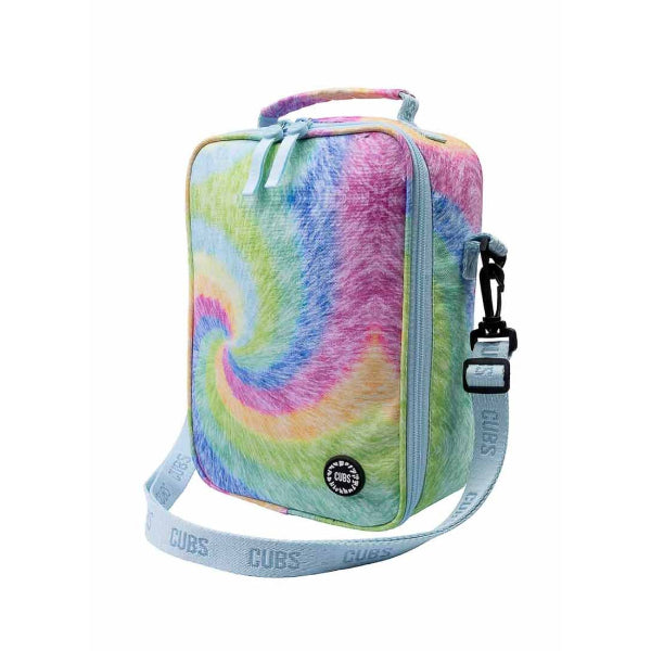 Cubs Pastel Rainbow Swirl Lunch Bag