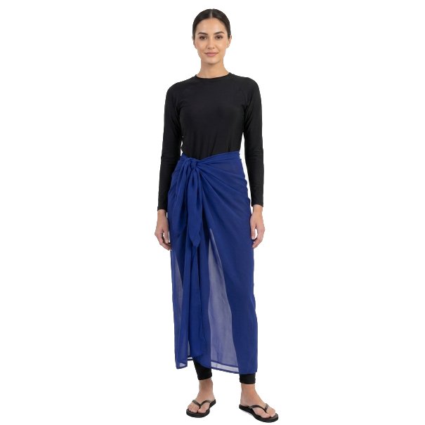 Aerobird Chiffon Wrap For Women, Blue