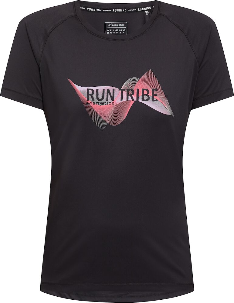 Energetics Buena Lll Running T-Shirt For Women, Black