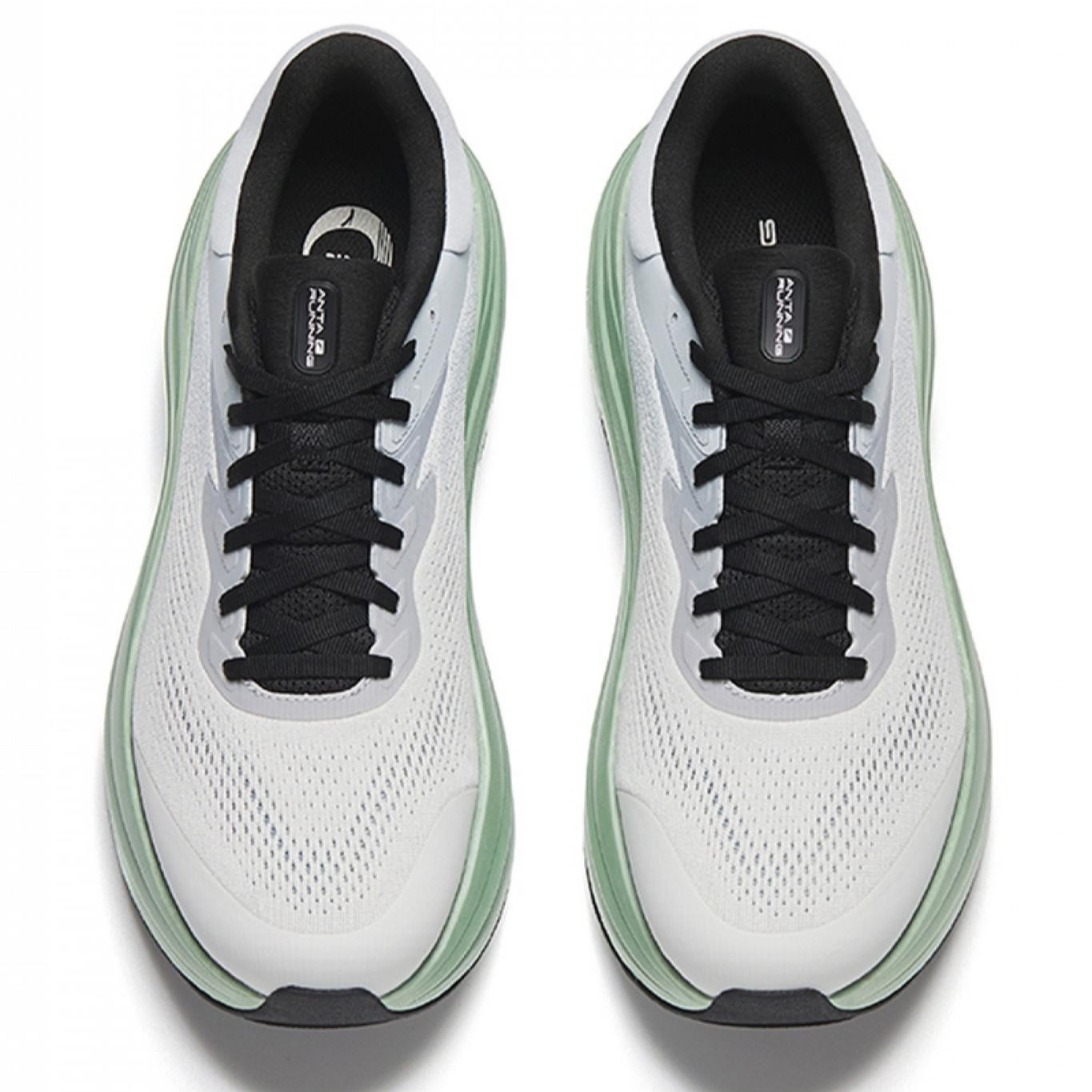 Anta Running Shoes For Men, Cloud Grey&Black