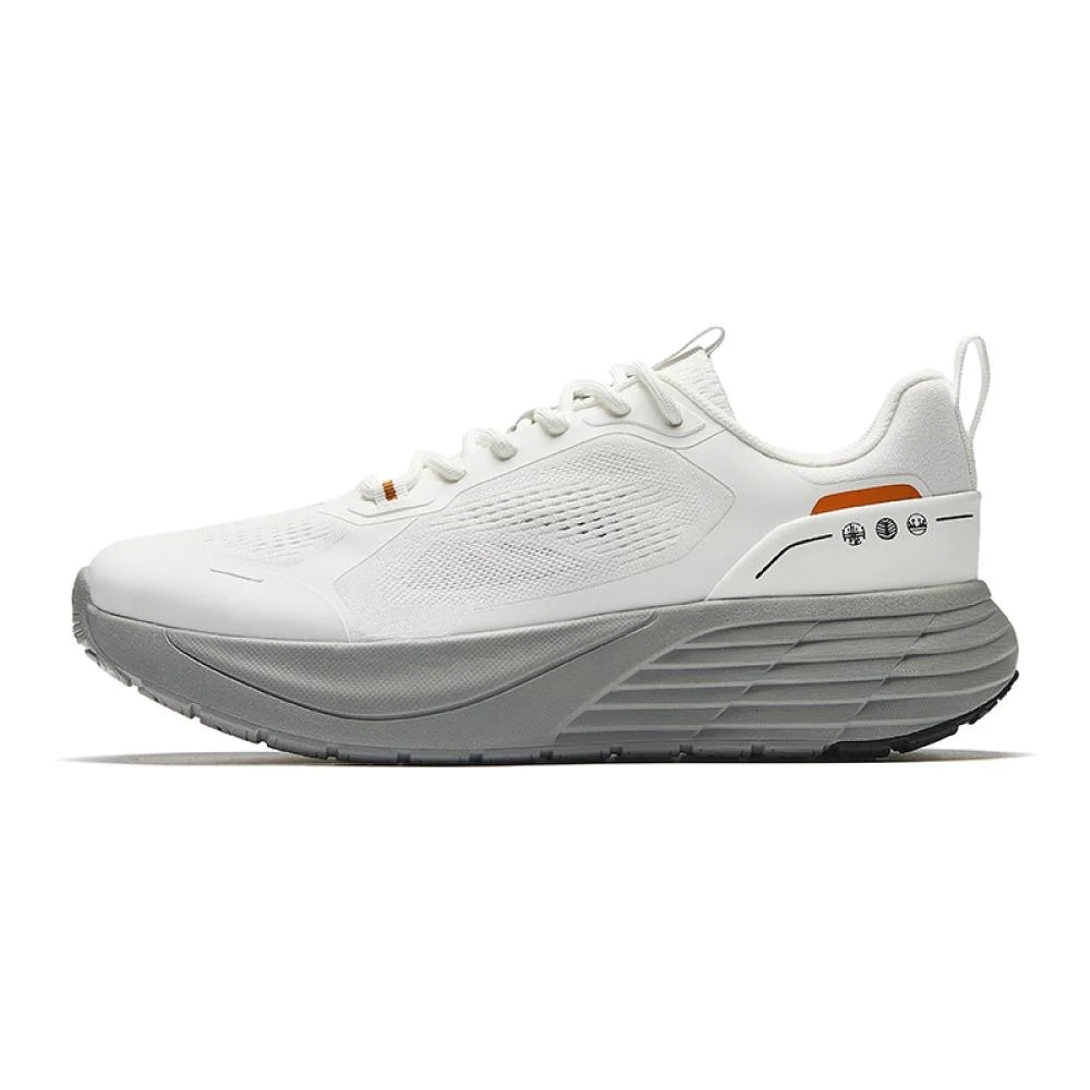 Anta Lifestyle Shoes For Men, Paper White