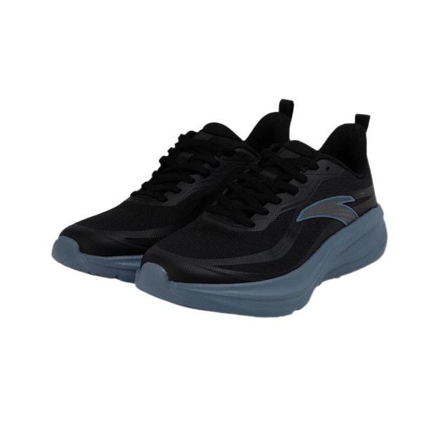 Anta Running Shoes For Men, Black/Blue