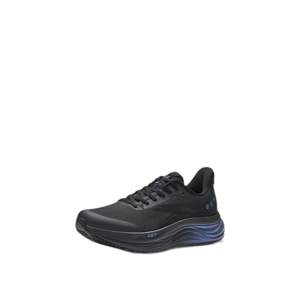 Anta Running Shoes For Men, Black/Blue