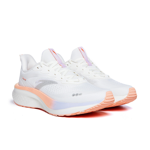 أحذية أنتا الرياضية النسائية، بيج وبنفسجي