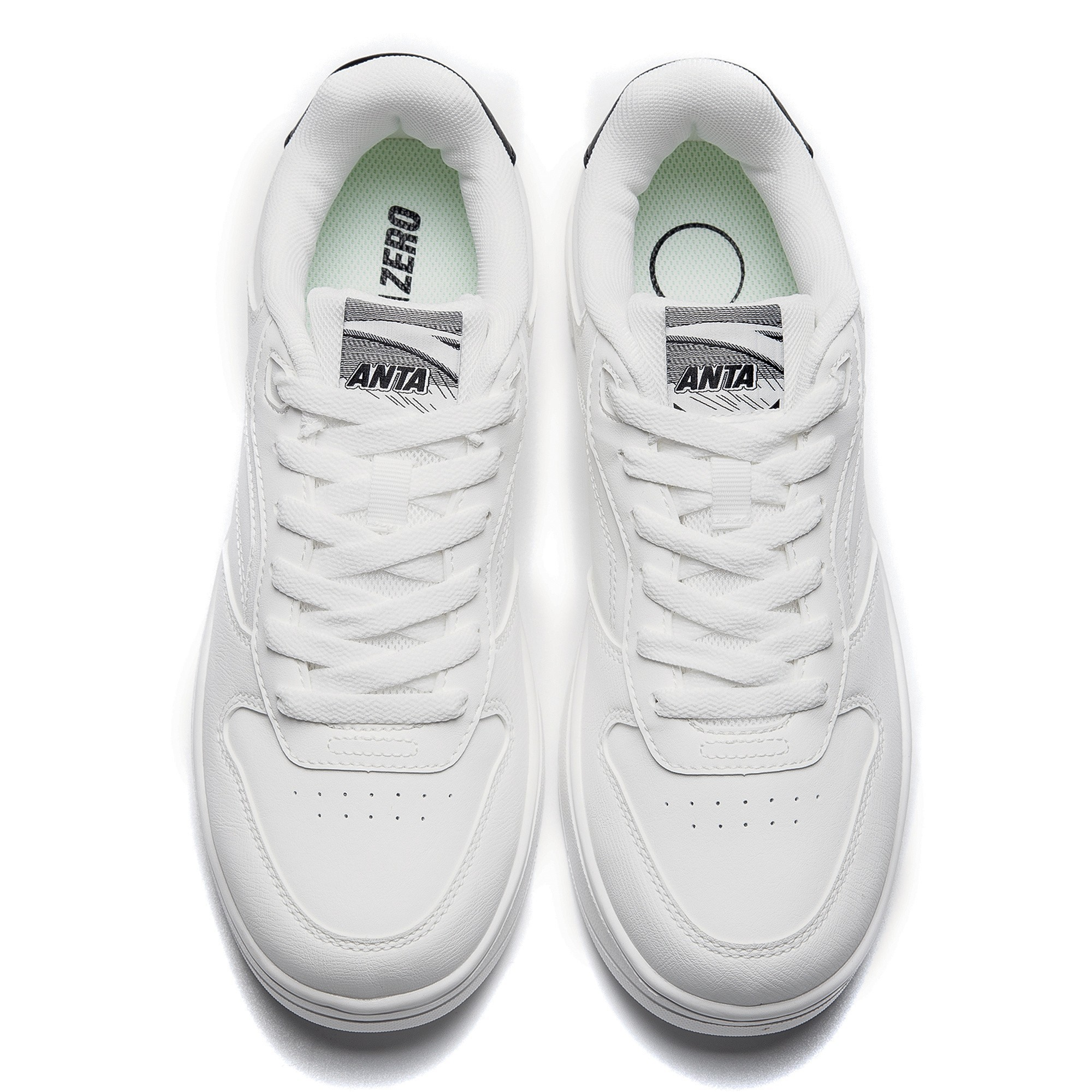 Anta Lifestyle Shoes For Women, White&Black