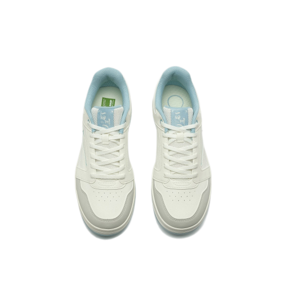 Anta X-Game Lifestyle Shoes For Women, Beige/Mist Grey/Blue