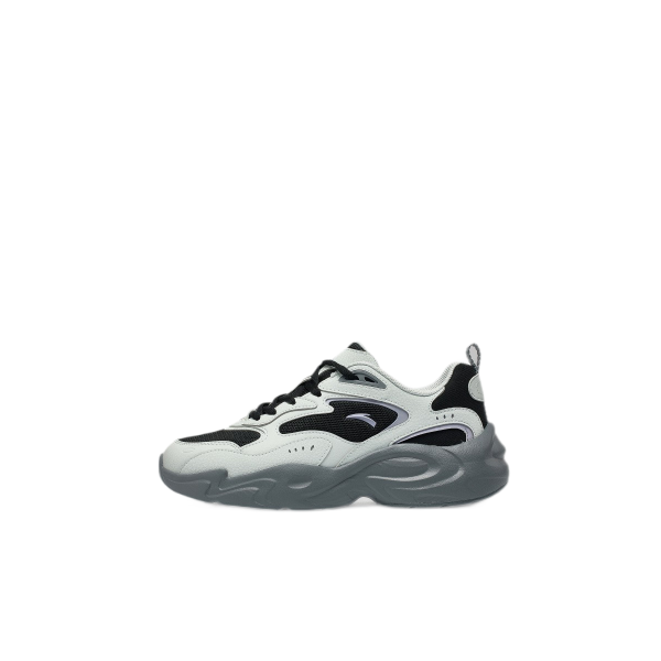 Anta Lifestyle Shoes For Women, L.Grey/Black/Purple