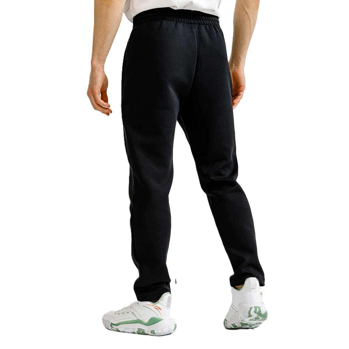 Anta Basketball Knit Track Pants For Men, Black