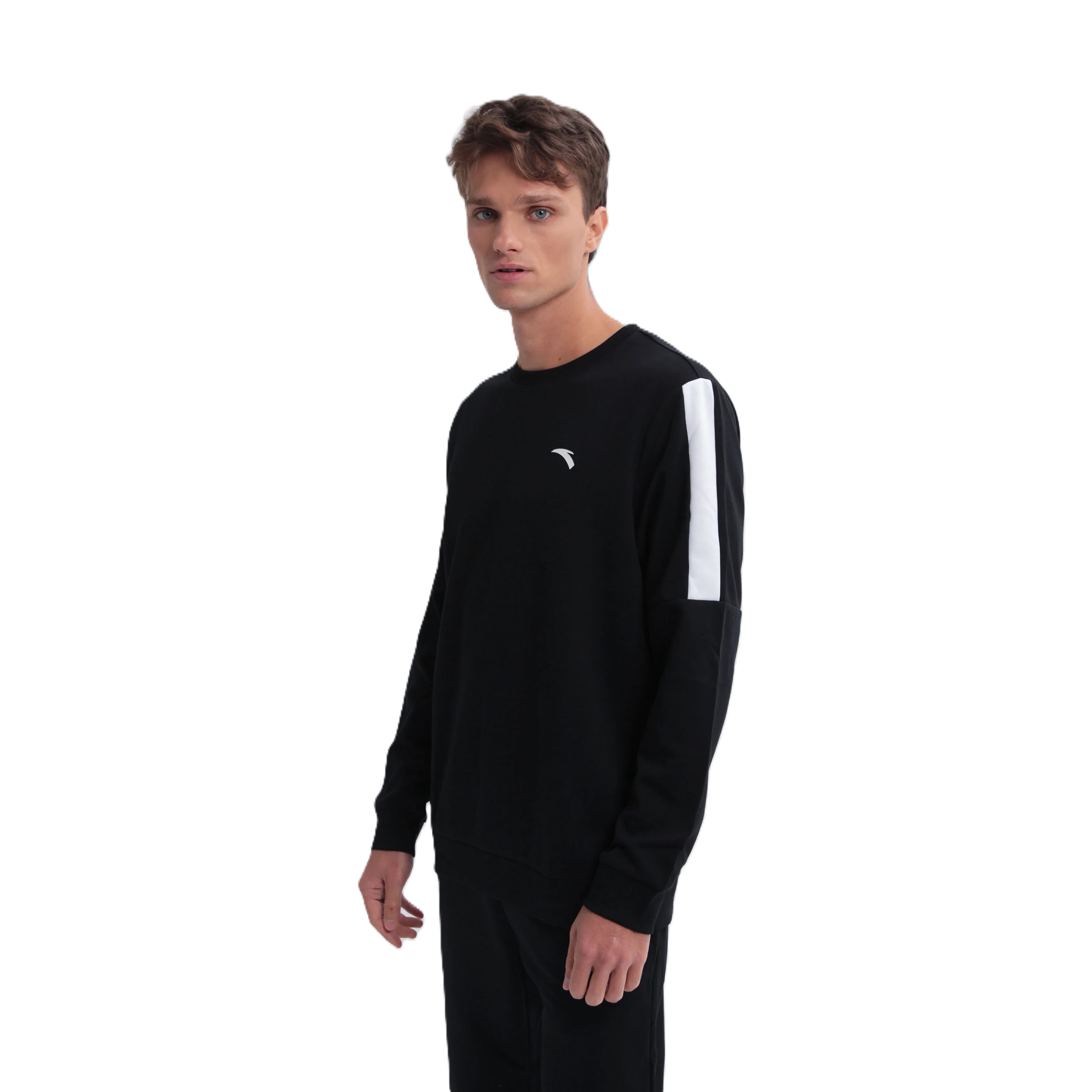 سويت شيرت أنتا فيتنس للرجال، أسود