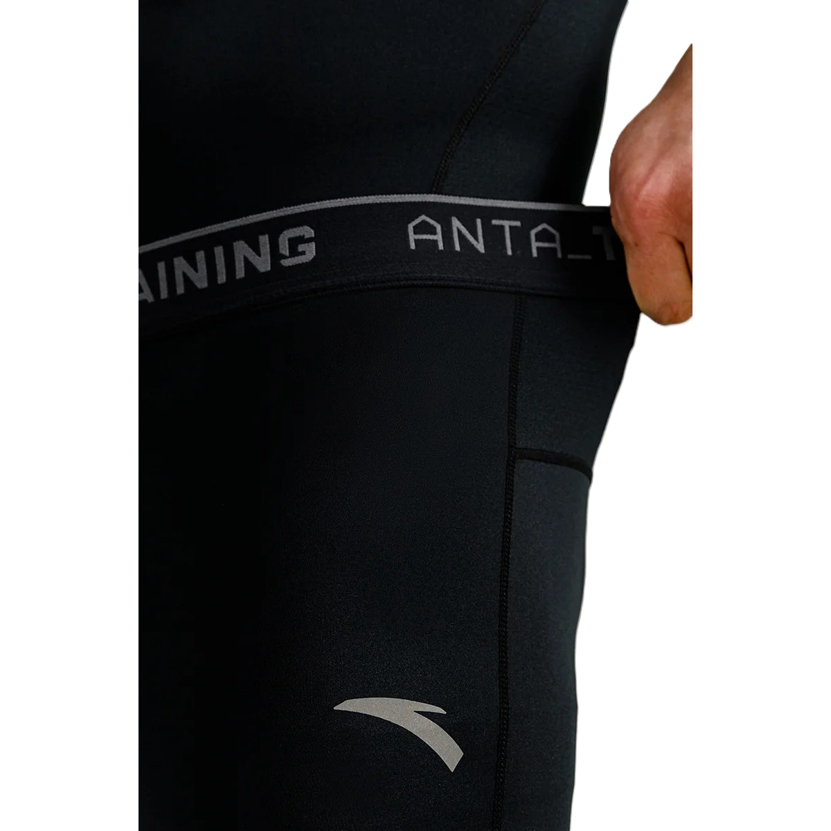 Tight Trousers For Men 2026.Anta Fitness Tight Pants For Men, Black