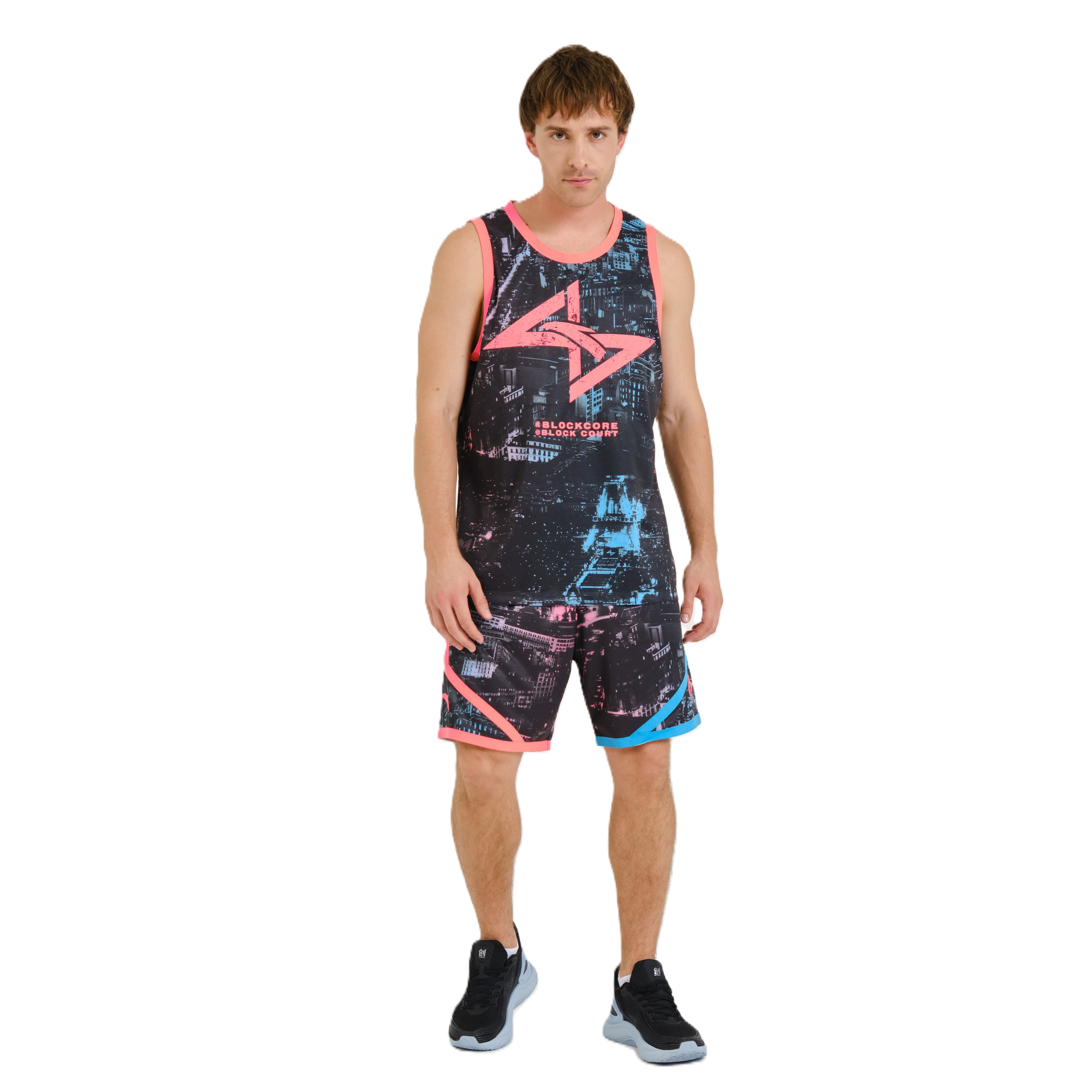 Anta Basketball Set For Men, Green