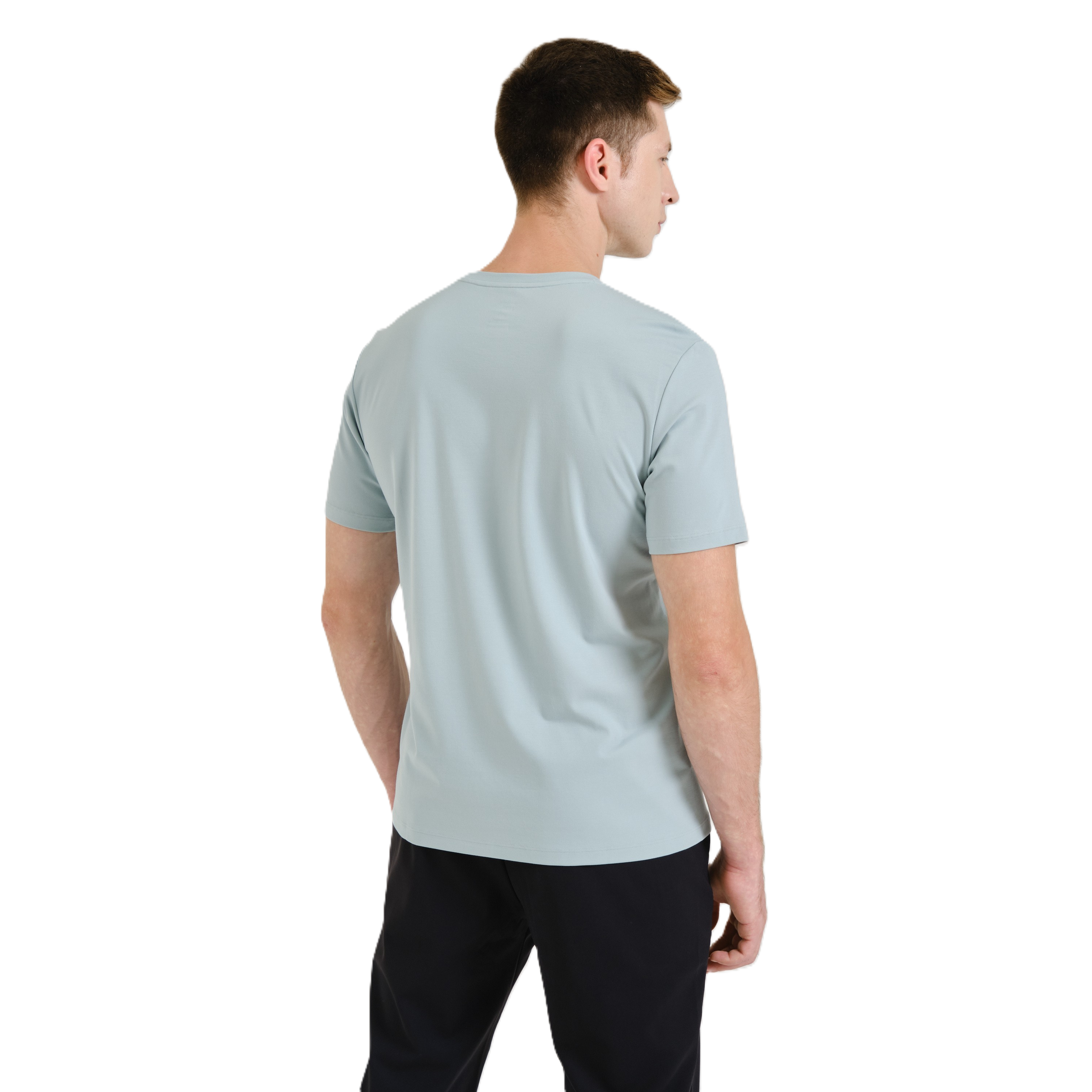 Anta Fitness Ss T-Shirt For Men, L.Green