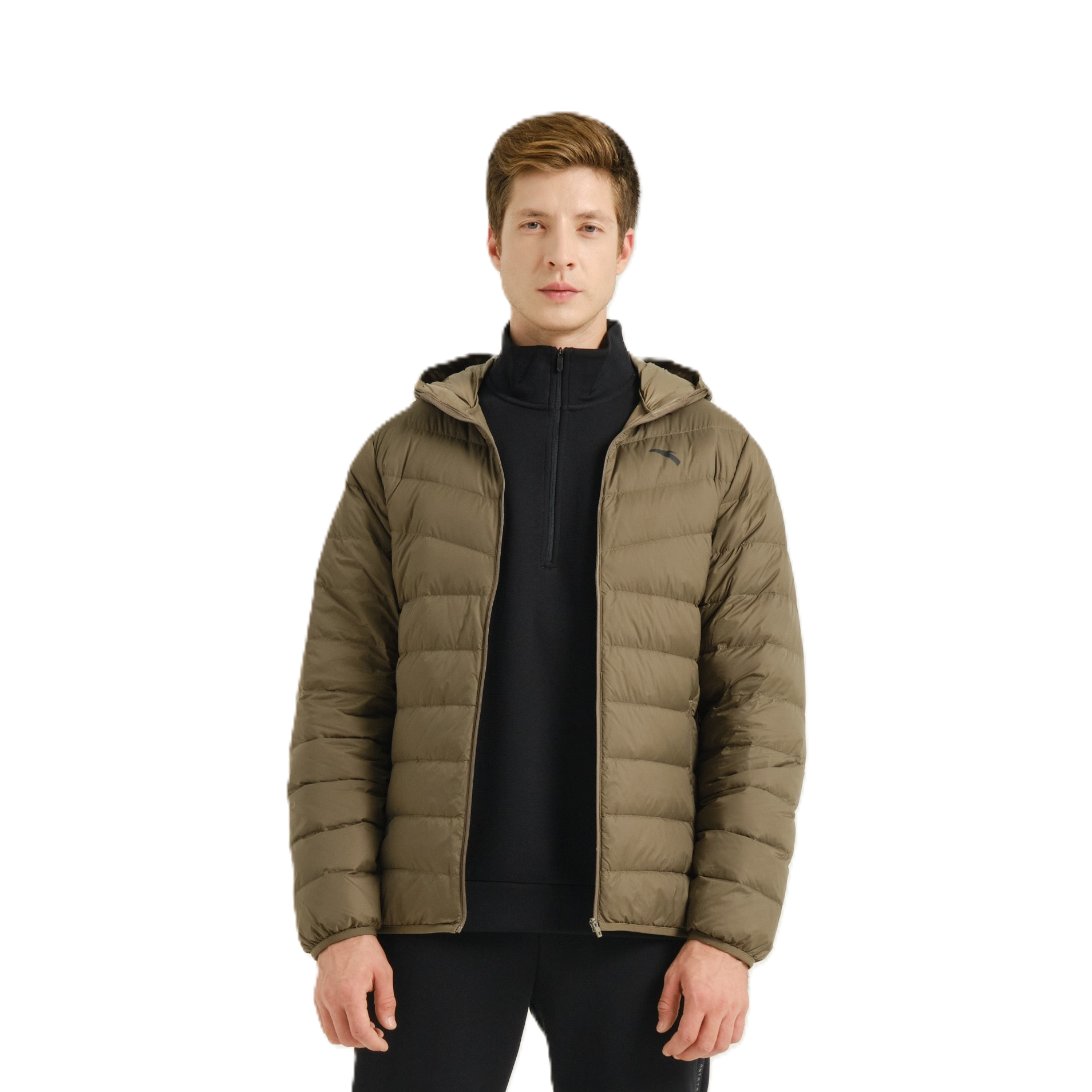 Anta Fitness Jacket For Men, D.Green