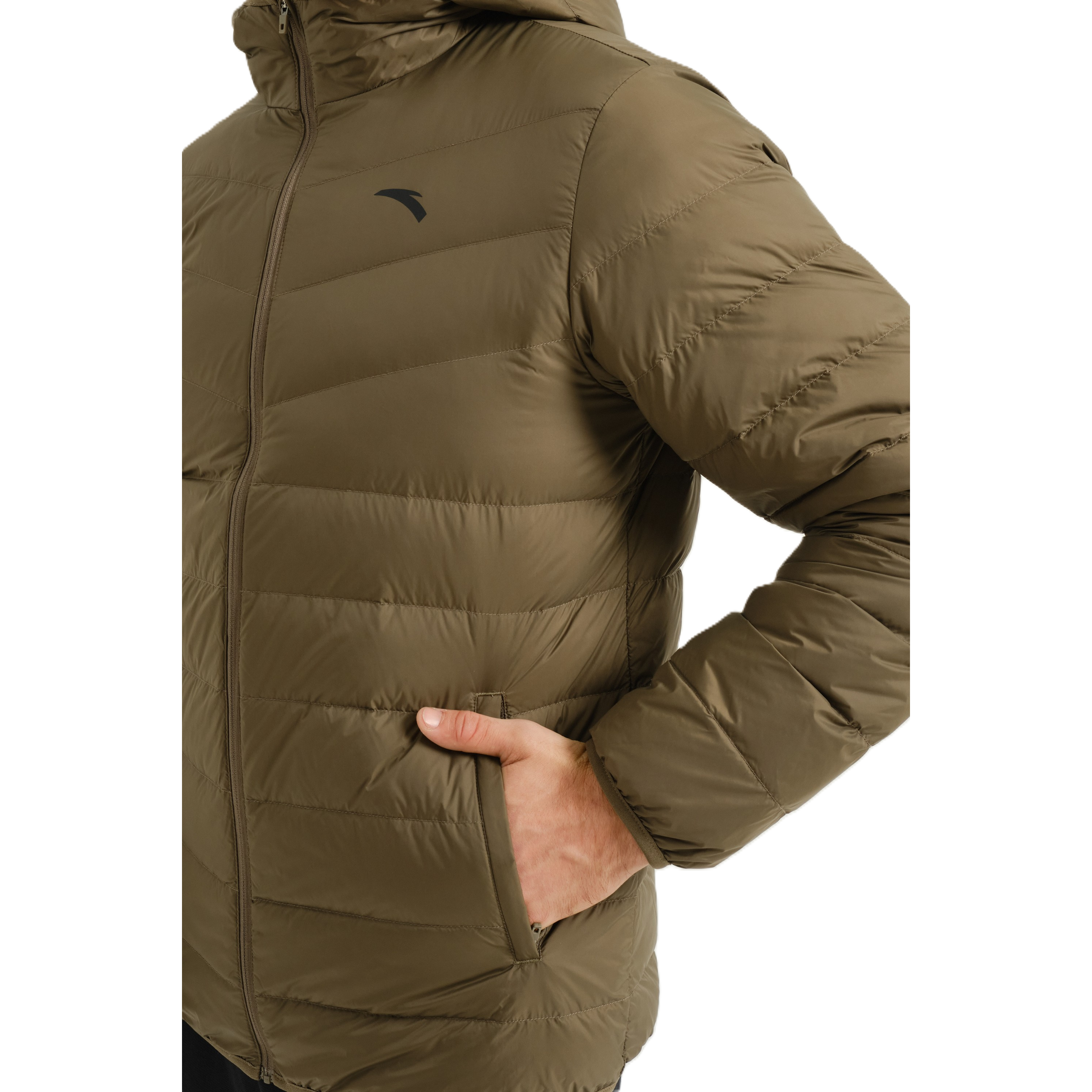 Anta Fitness Jacket For Men, D.Green