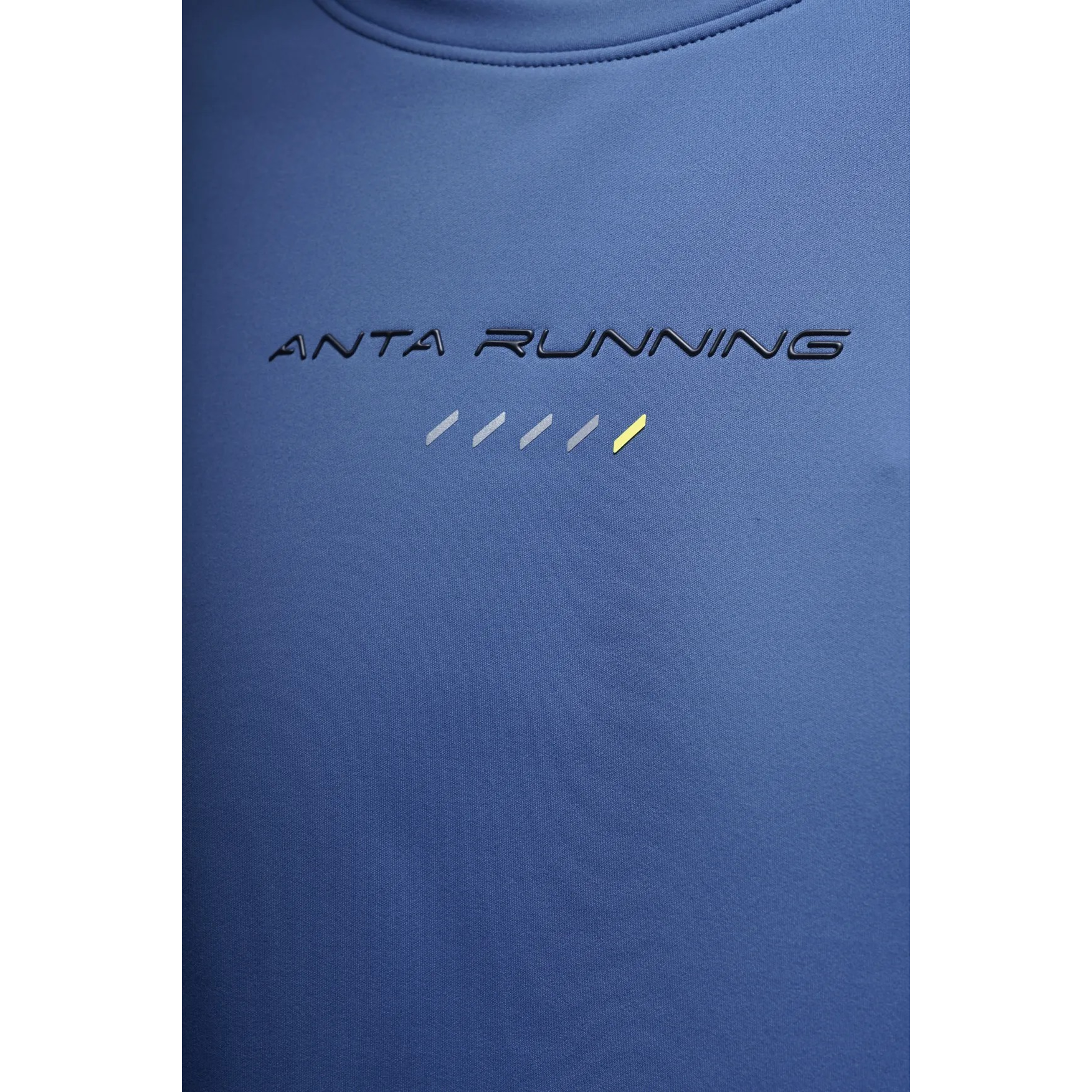تيشيرت رياضي رجالي بأكمام طويلة من أنتا، أزرق