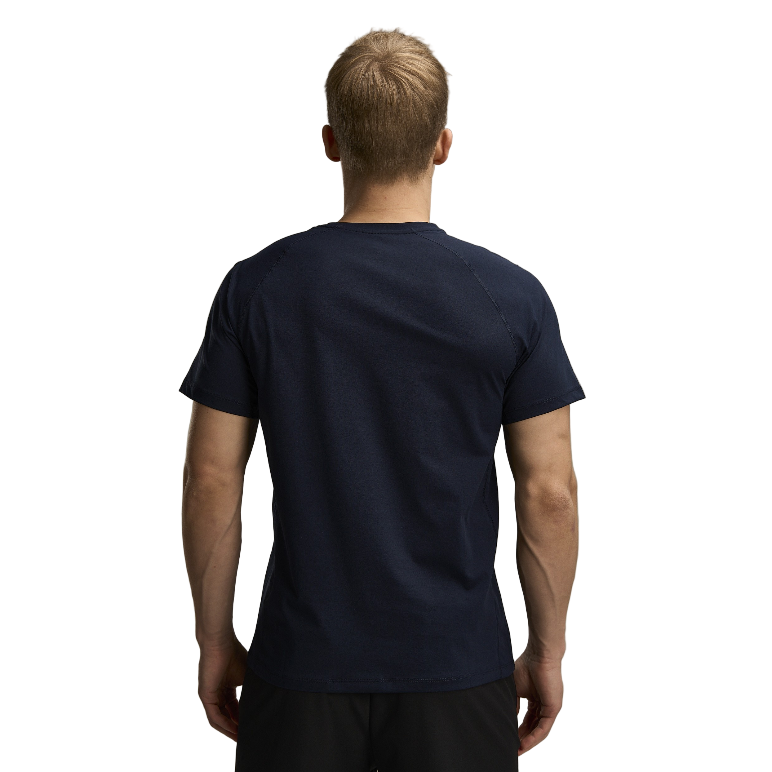 Anta Fitness Ss T-Shirt For Men, D.Blue