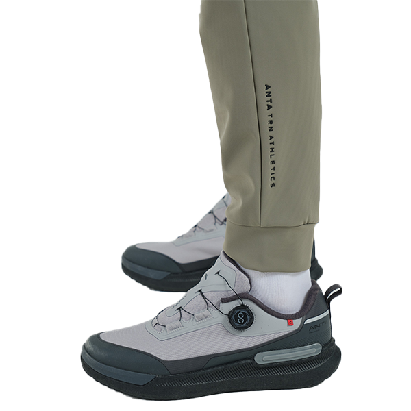 Anta Fitness Knit Track Pants For Men, D.Green