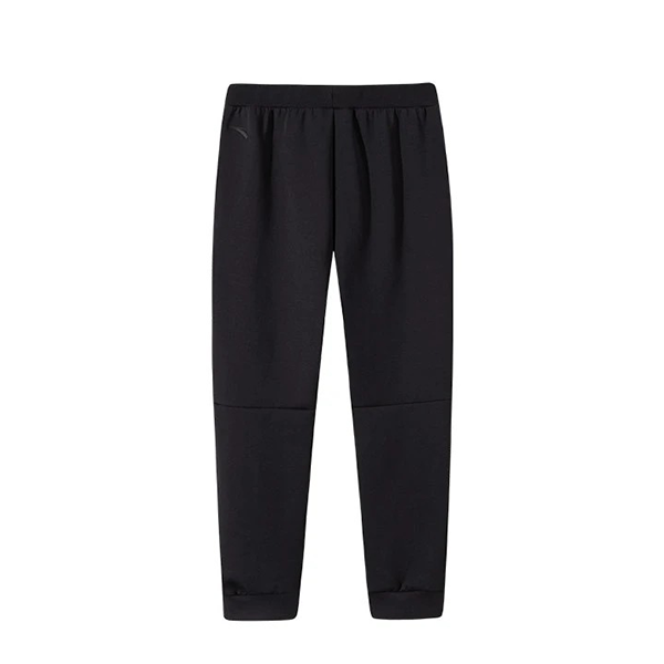 Anta Fitness Knit Track Pants For Men, Black