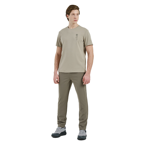 Anta Fitness Woven Track Pants For Men, D.Green