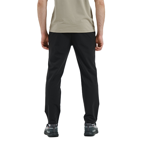 Anta Fitness Woven Track Pants For Men, Black