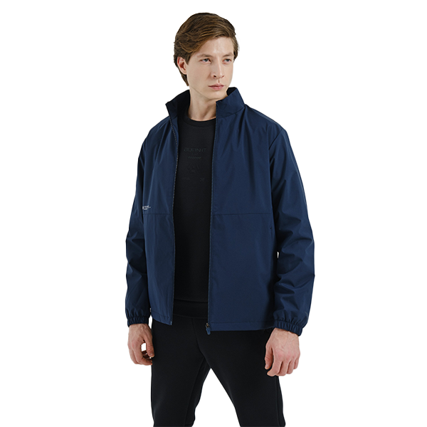 Anta Fitness Fleece Jacket For Men, D.Blue