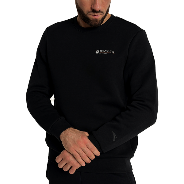 سويت شيرت أنتا فيتنس للرجال، أسود