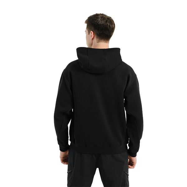 Anta Fitness Hooded Sweatshirt For Men, Black