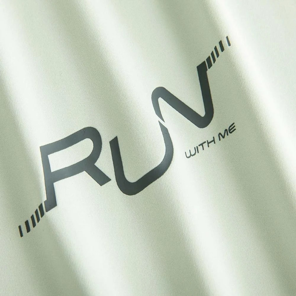 Anta Running Ss T-Shirt For Men, L.Green