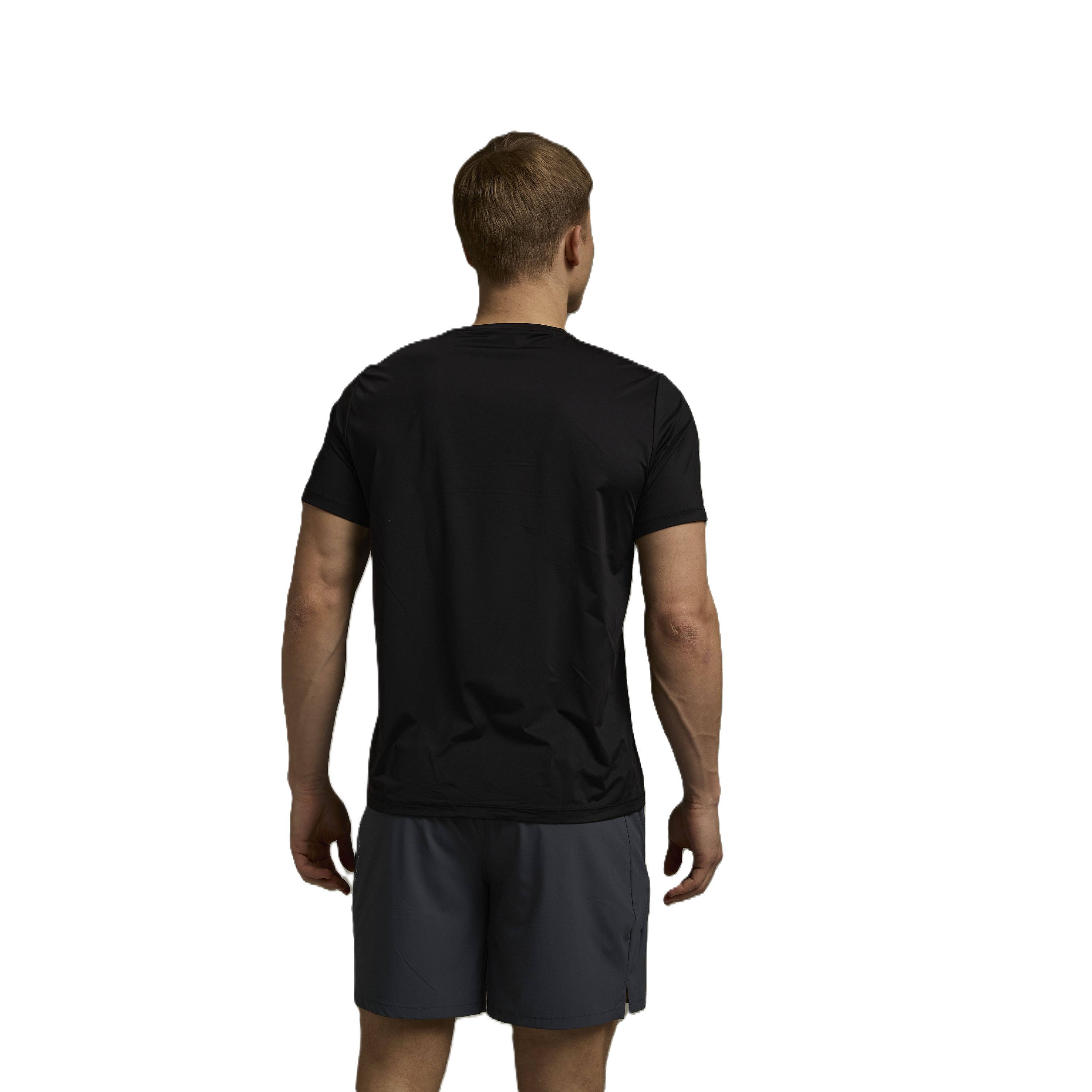 Anta Ss Running T-Shirt For Men, Black