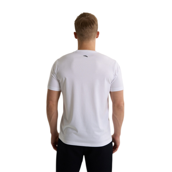 Anta Ss Basketballt T-Shirt For Men, White