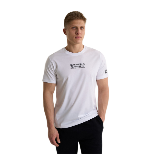 Anta Ss Basketballt T-Shirt For Men, White