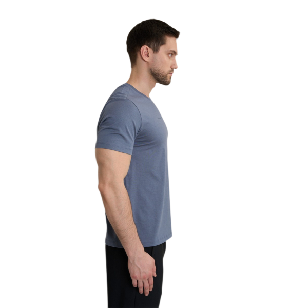 Anta Ss Fitness T-Shirt For Men, Blue