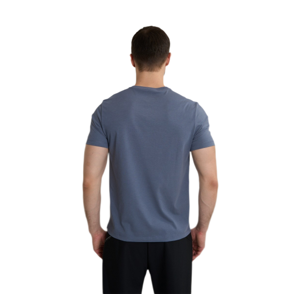 Anta Ss Fitness T-Shirt For Men, Blue