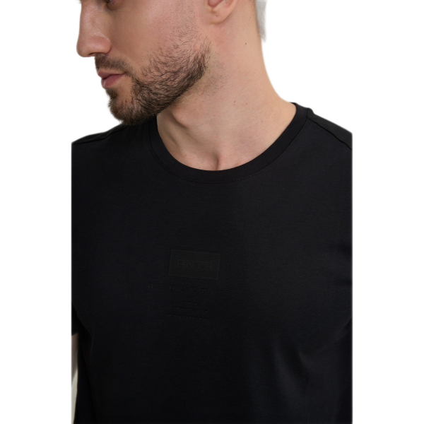 Anta Ss Fitness T-Shirt For Men, Black