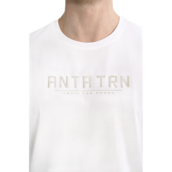 Anta Ss Fitness T-Shirt For Men, White