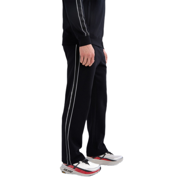 Anta Knit Track Fitness Pants For Men, Black