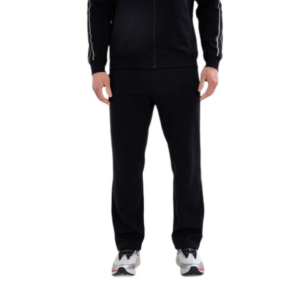 Anta Knit Track Fitness Pants For Men, Black