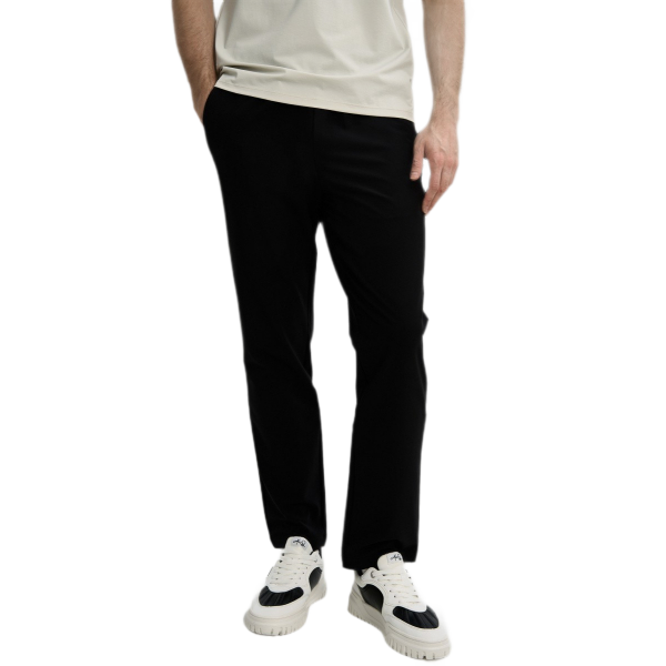 Anta Woven Track Fitness Pants For Men, Black