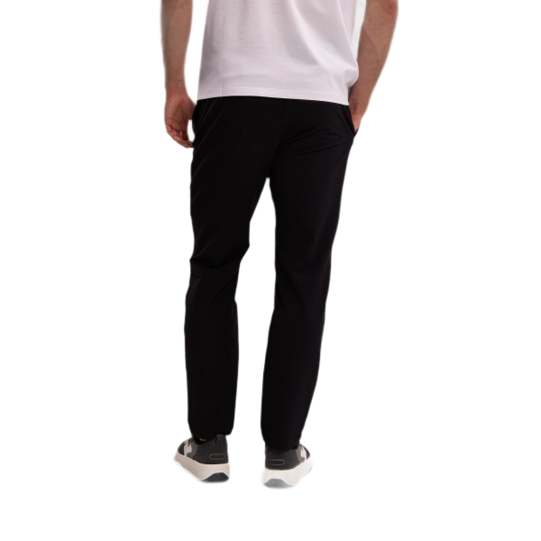 Anta Woven Track Fitness Pants For Men, Black