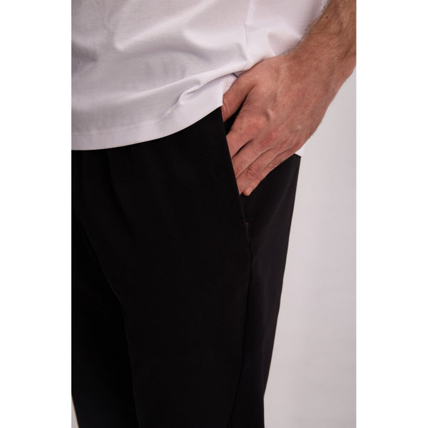 Anta Woven Track Fitness Pants For Men, Black