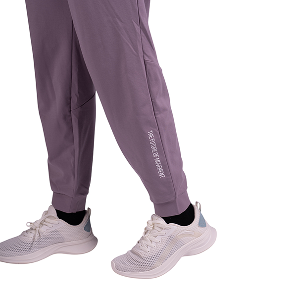 Anta Knit Ankle Fitness Pants For Women, Dark Purple