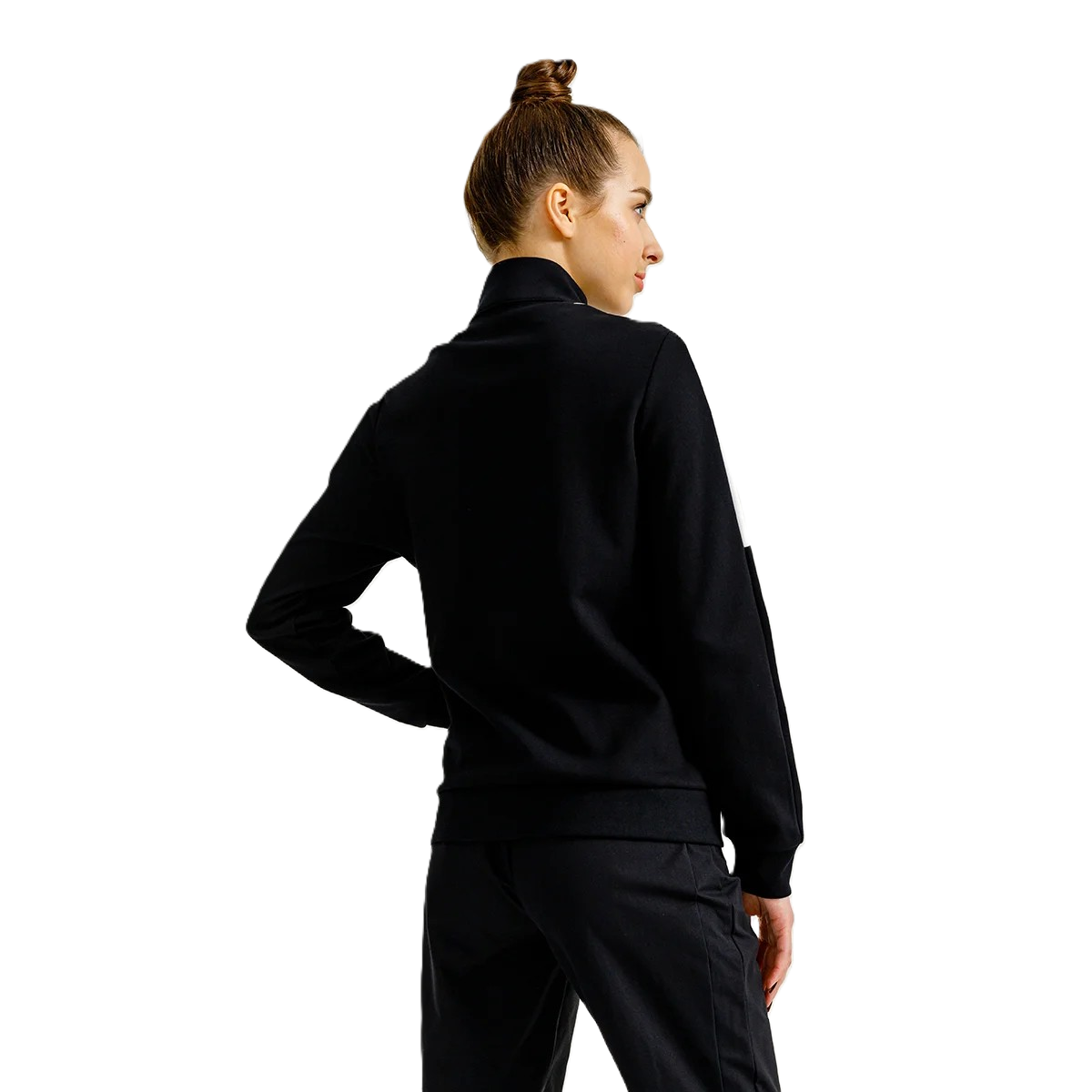 Anta Fitness Knit Track Top For Women, Black