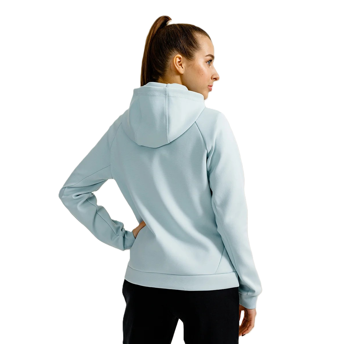 Anta Fitness Knit Track Top For Women, Blue