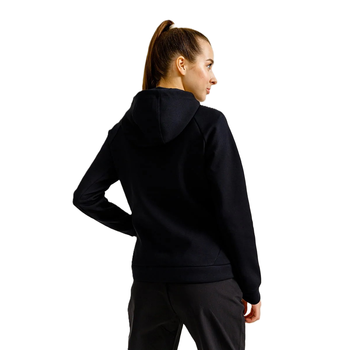 Anta Fitness Knit Track Top For Women, Black